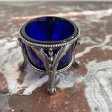 Pair of salerons in silver 925 goldsmith Antoine Cosson