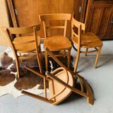 4 bistro chairs