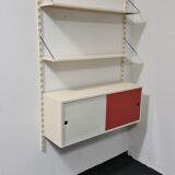 Vintage metal wall unit by Tjerk Reijenga voor Palistro Holland