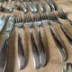 Vintage stainless steel cutlery set Oneida USA 60 pieces