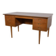 Mid-Century Freestanding Teak Desk, 1960s