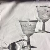 10 engraved foot glasses