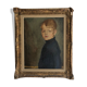 Table: school of the 19th: Portrait of a child