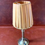 Small old bedside lamp - golden base