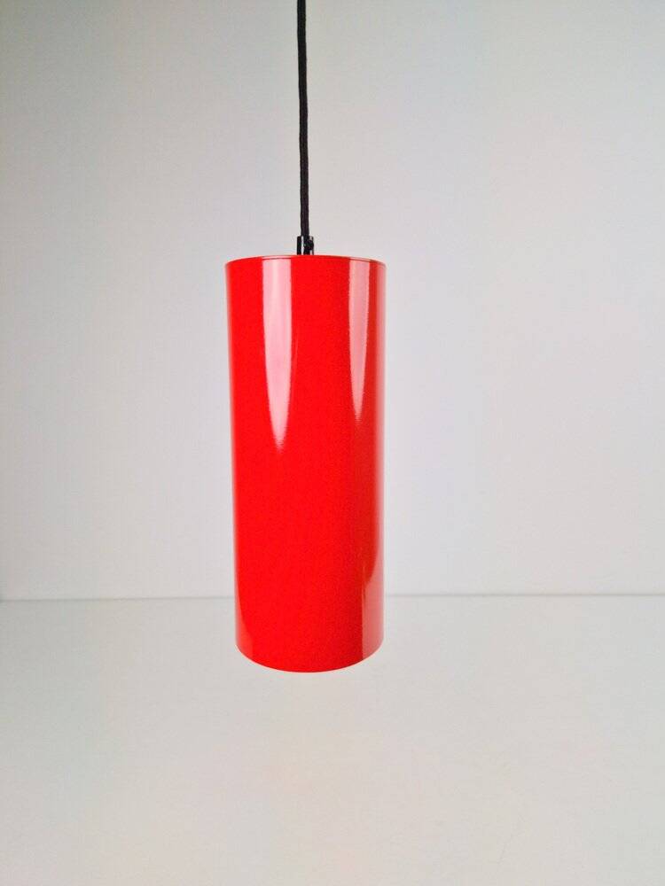 Minimalist Pipeline Pendant Lamps by Ole Pless Jørgensen for Nordisk Solar, 1970s, Set of 2