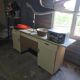 Modernist desk in formica, work from the 1950s.