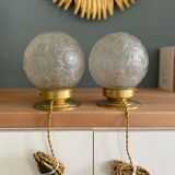 Paire de lampes