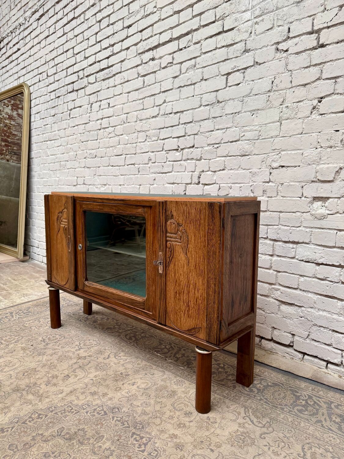 Enfilade Art Deco display cabinet