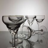 6 bistro glasses Late 19th Early 20th