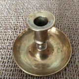Copper candle holder