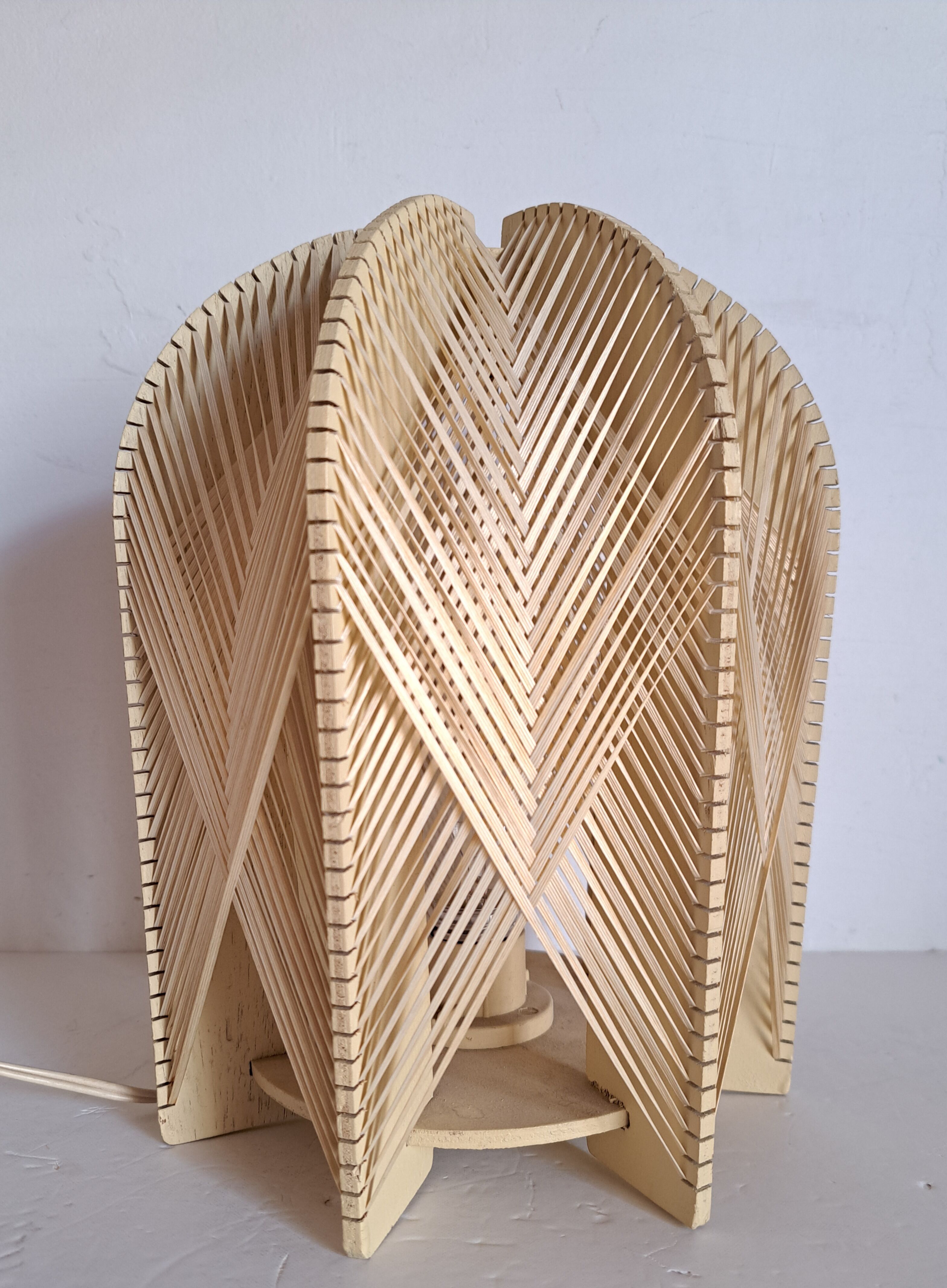 Scandinavian bedside lamp