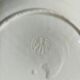 11 dessert plates in slip decorated with grapes Les salins