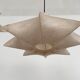 Pair of Italian Designer Cocoon Pendant lights original from the 1960s
