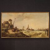 Seascape Painting From The Second Half Of The 19th Century
