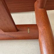 Table basse en teck Grete Jalk Glostrup Møbelfabrik années 1960