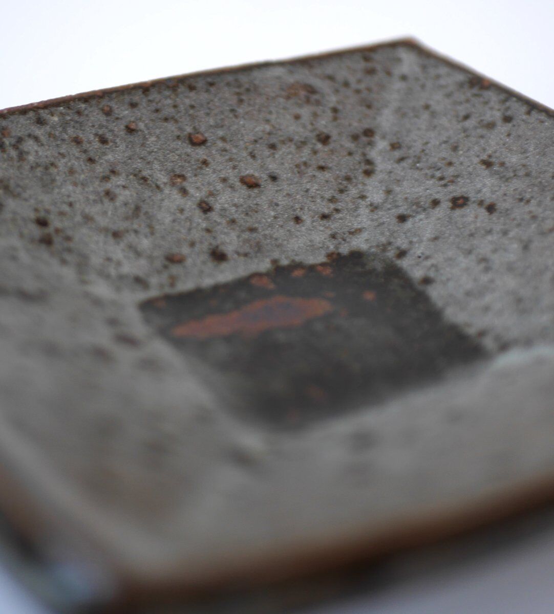 Mid-century modern pottery dish by Janet Leach, England