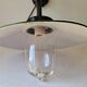 Gooseneck courtyard wall light