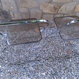2 chaises pliantes design Giancarlo Piretti pour Castelli