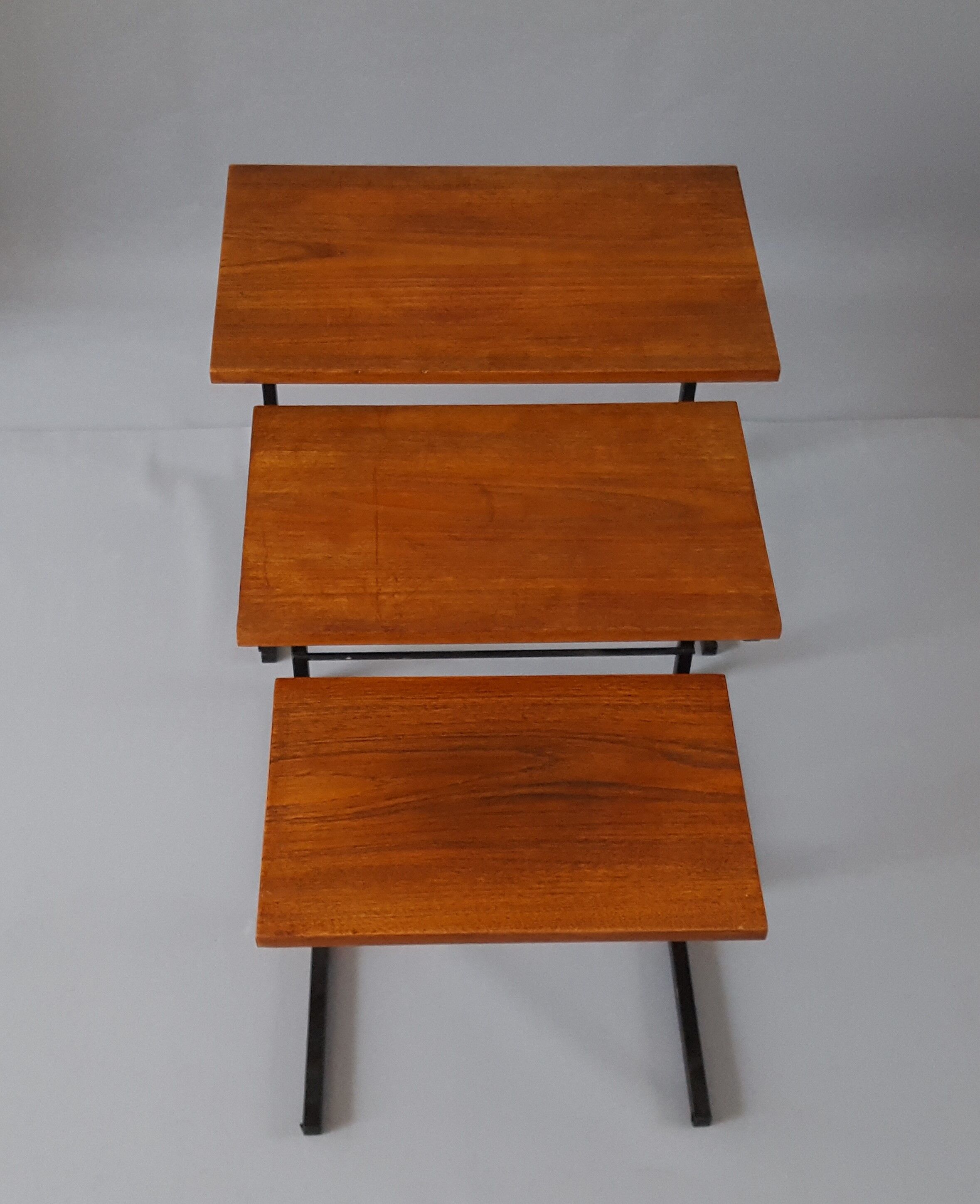 Table gigogne en teck