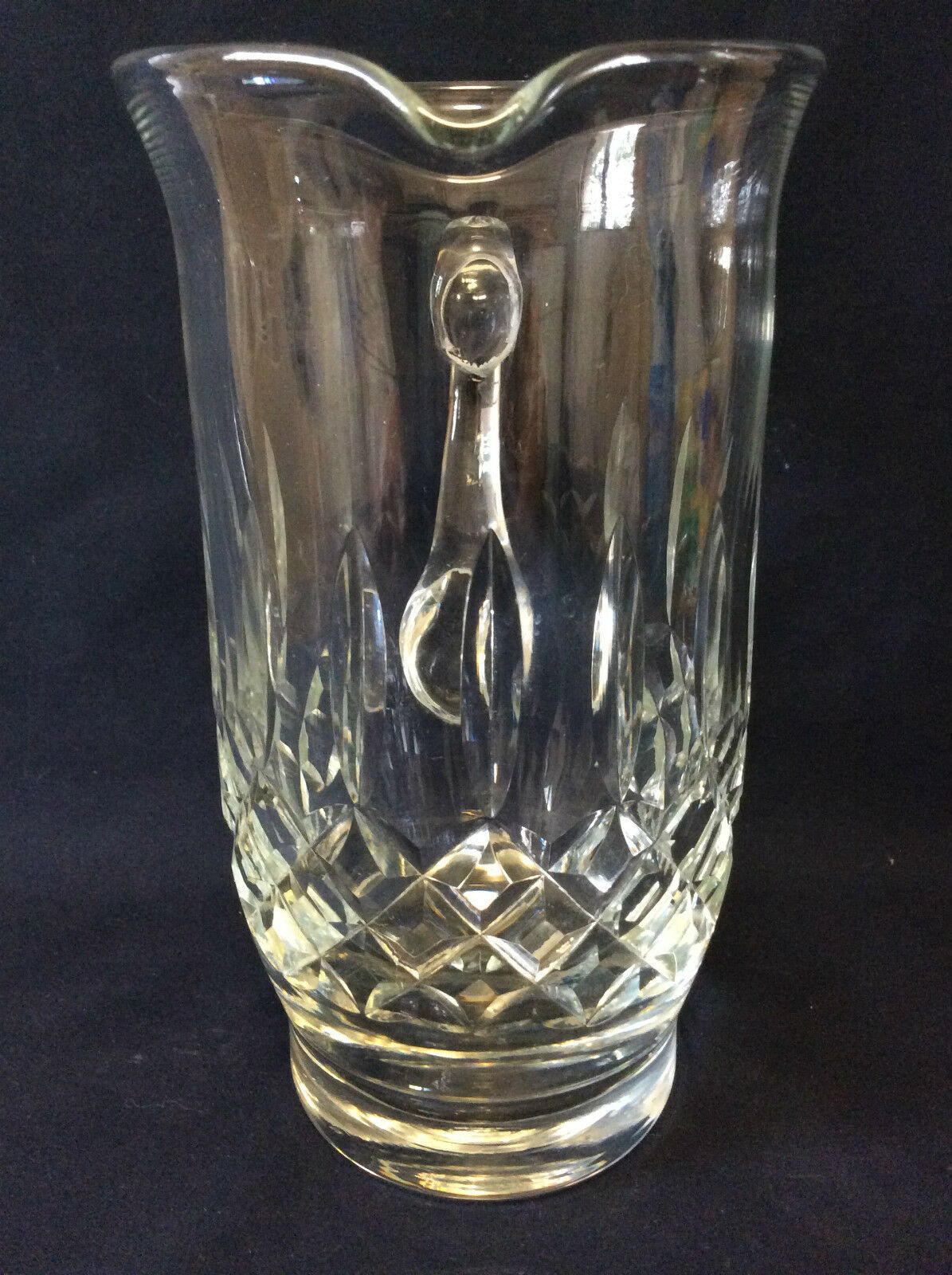 Anonymous cut crystal pitcher