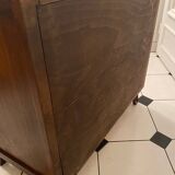Commode vintage pieds compas