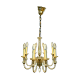 Murano glass chandelier Eight arms of light XX century