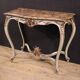 Console laquée française de style Louis XV