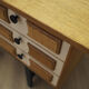 Oak desk, Danish design, 1960s, designer: Henning Kjaernulf