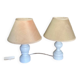 Paire lampes de chevet