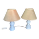 Paire lampes de chevet