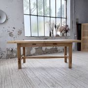Table mobilier montagne 1950 hêtre massif