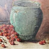 Still life with cherries, 19th century