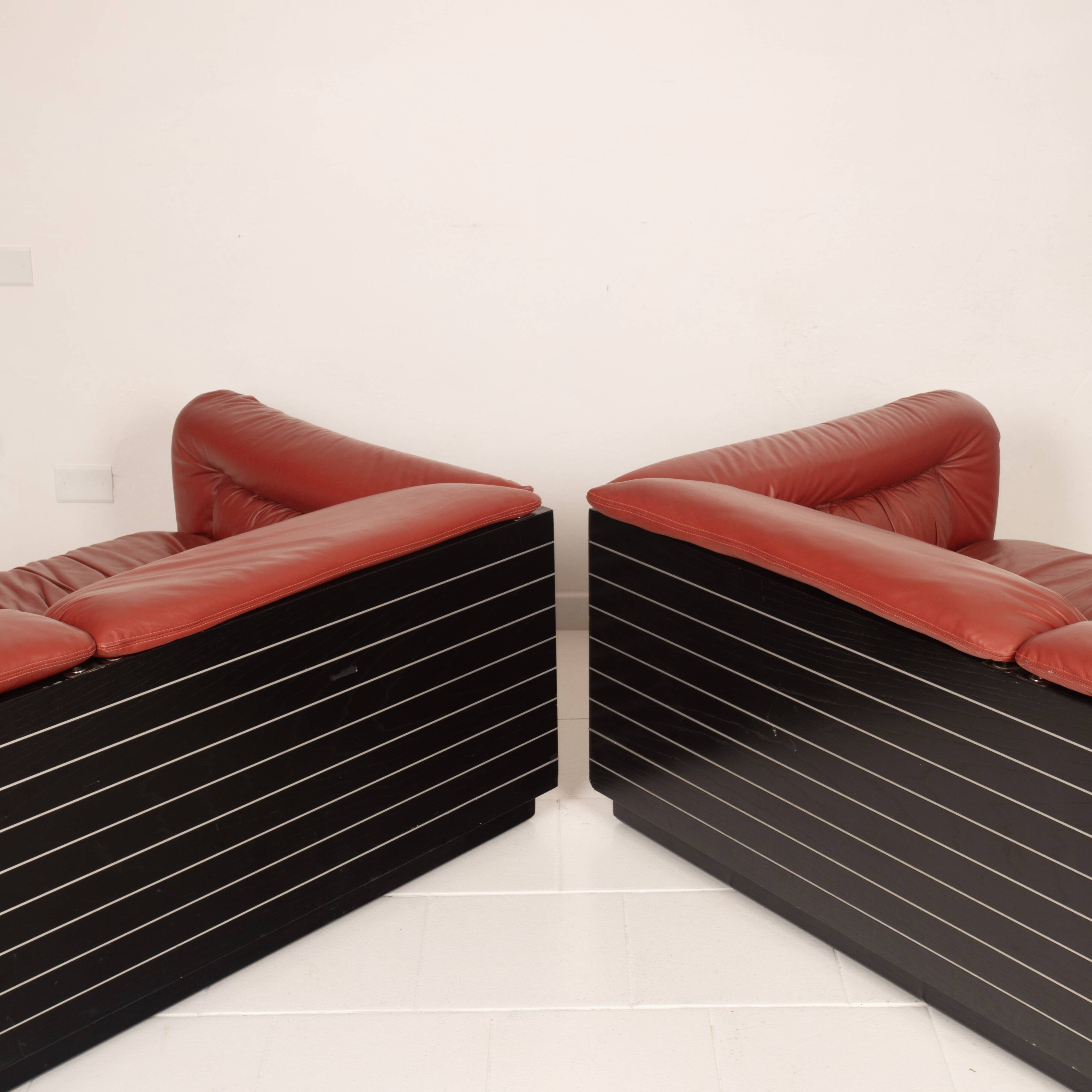 Sofa Strato par Giovanni Offredi pour Saporiti Italia, 1970