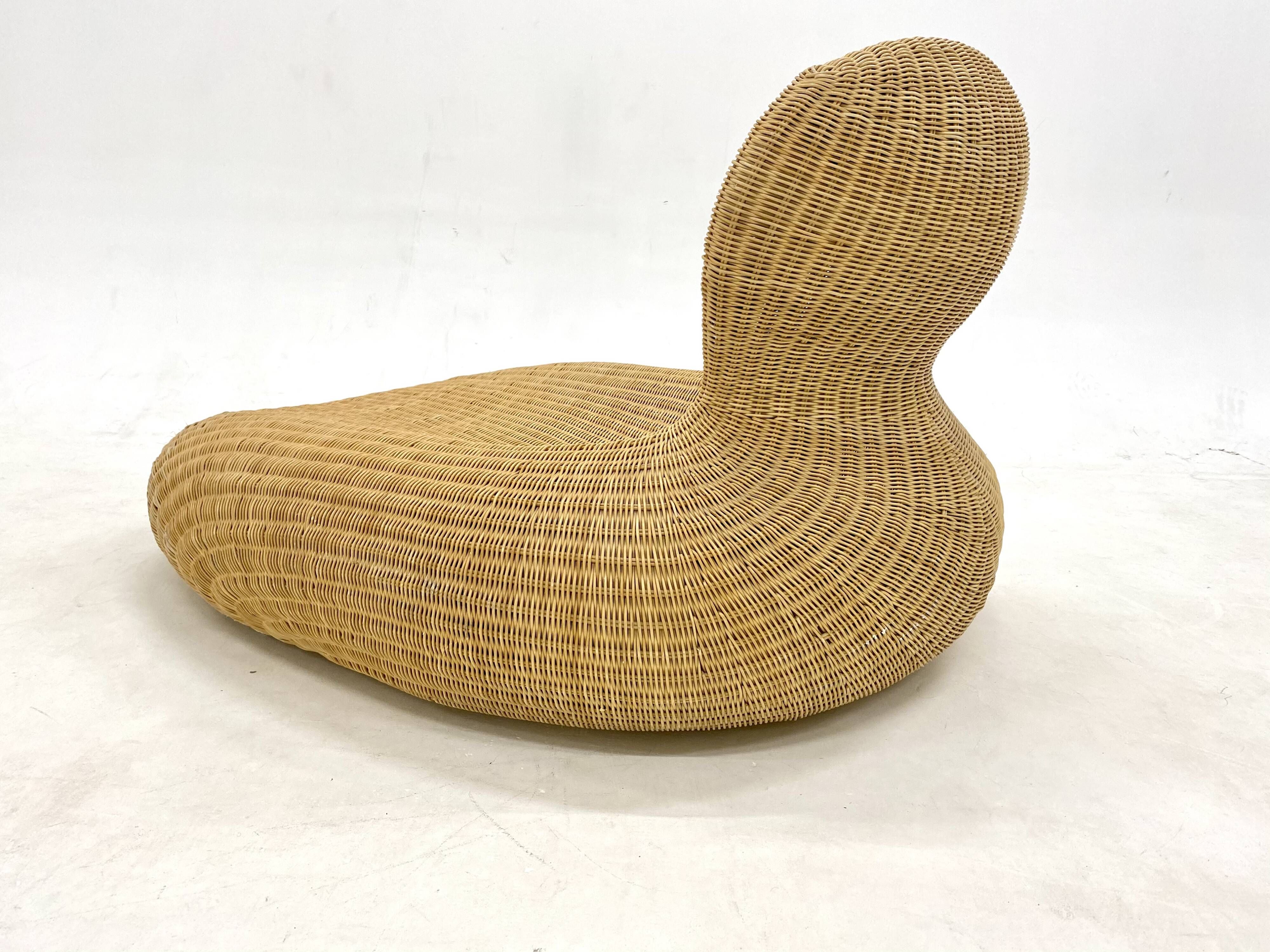 Carl ÖJerstam vintage rattan chair