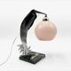 Chrome marabout lamp Art Deco