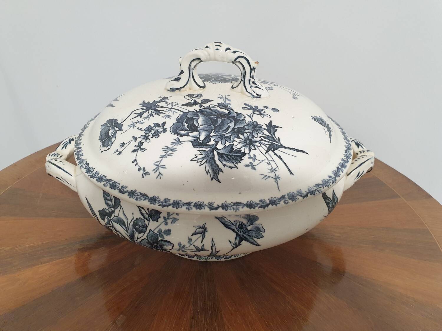 Terre de Fer Vegetable Tureen late 19th century early 20th century