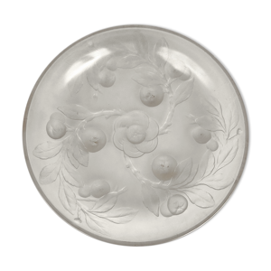 Coupe en verre sablé