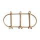 Rattan coatrack