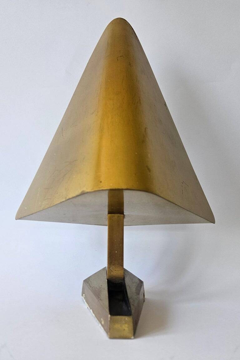 Ensemble de six lampes murales en laiton rares des années 1970, Allemagne.