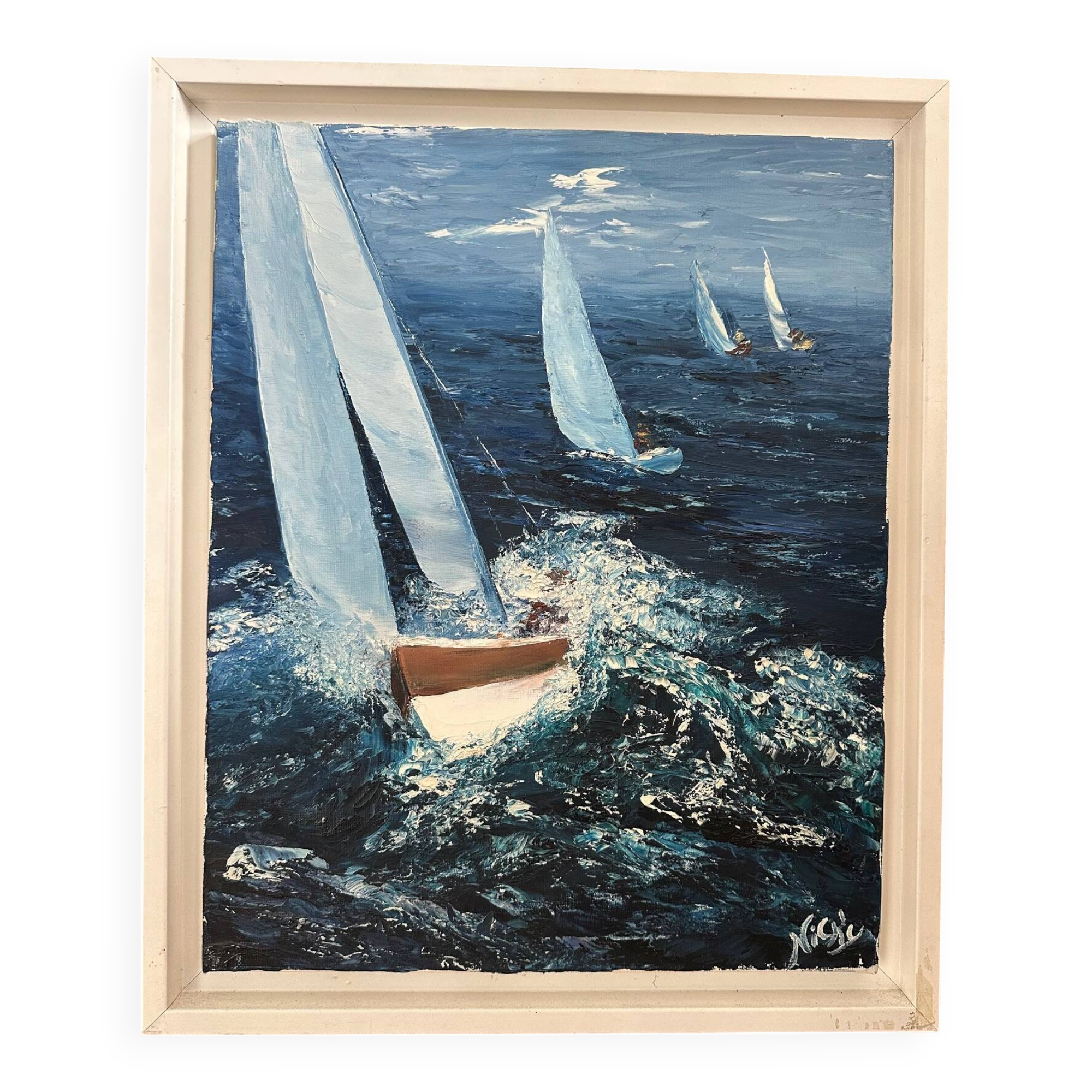 ' Regate' paiting