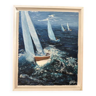 'Regatta' painting