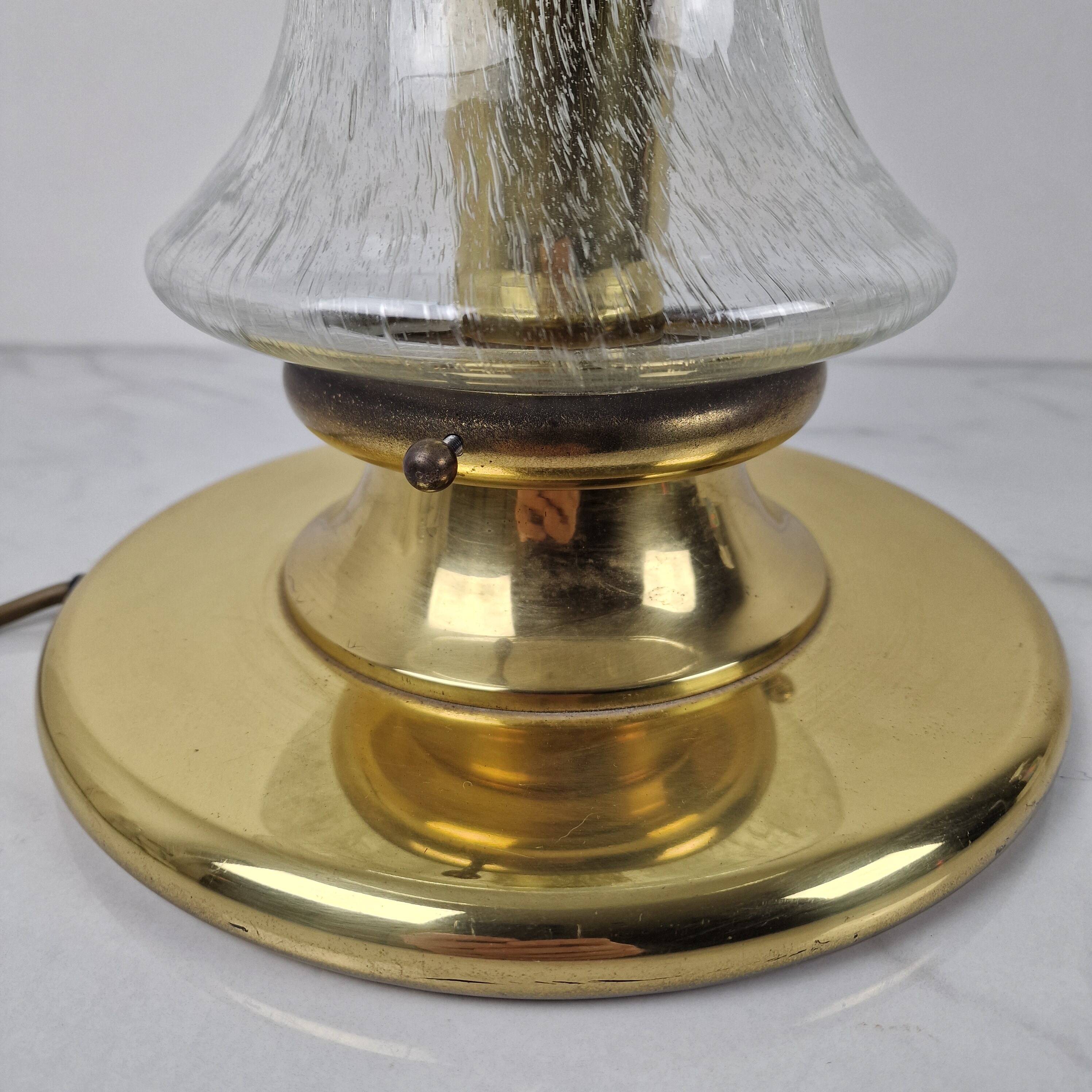 Large sculptural table lamp by Baum-Leuchten, Neheim-Hüsten, Germany, 1970s