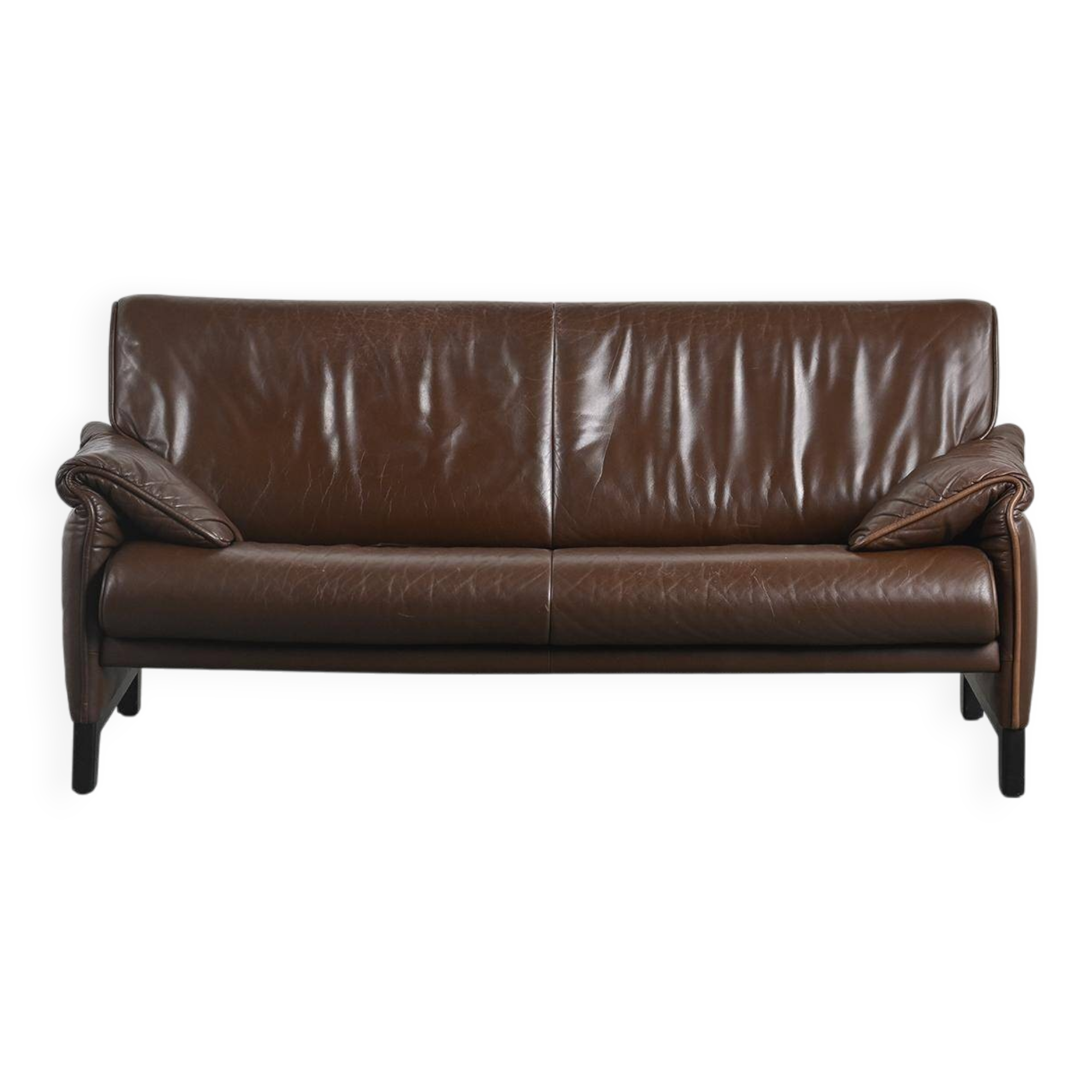 De Sede leather sofa, model DS 14, circa 1990