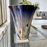 Glazed ceramic vase
