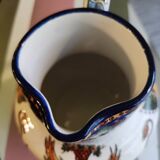 Cider pitcher with Gien renaissance decoration