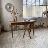 Solid oak farmhouse table 150 cm