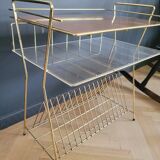 Console table d'appoint porte vinyles