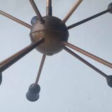 Vintage 1950s modernist ceiling light