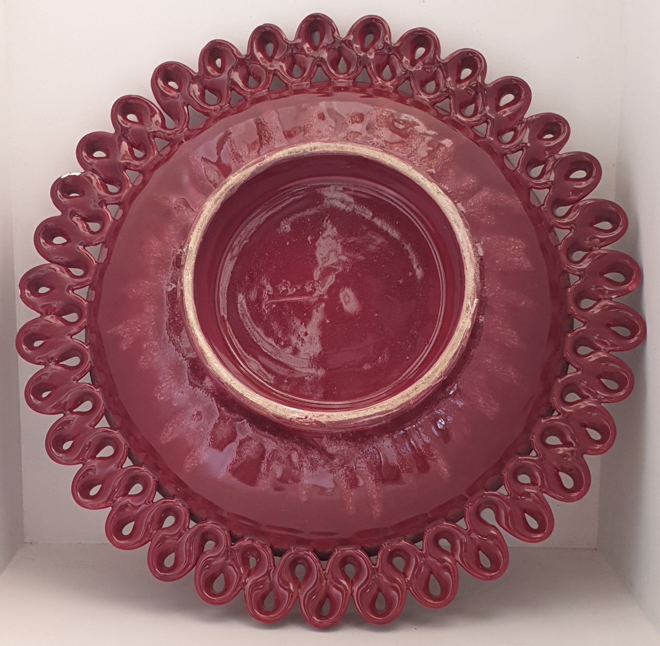Ceramic dish Vallauris 1930s