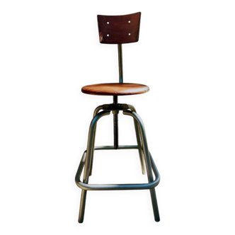 vintage fine arts student chair